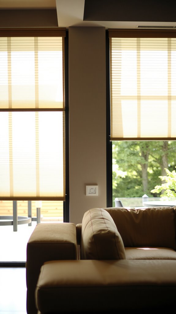 filtered light and privacy