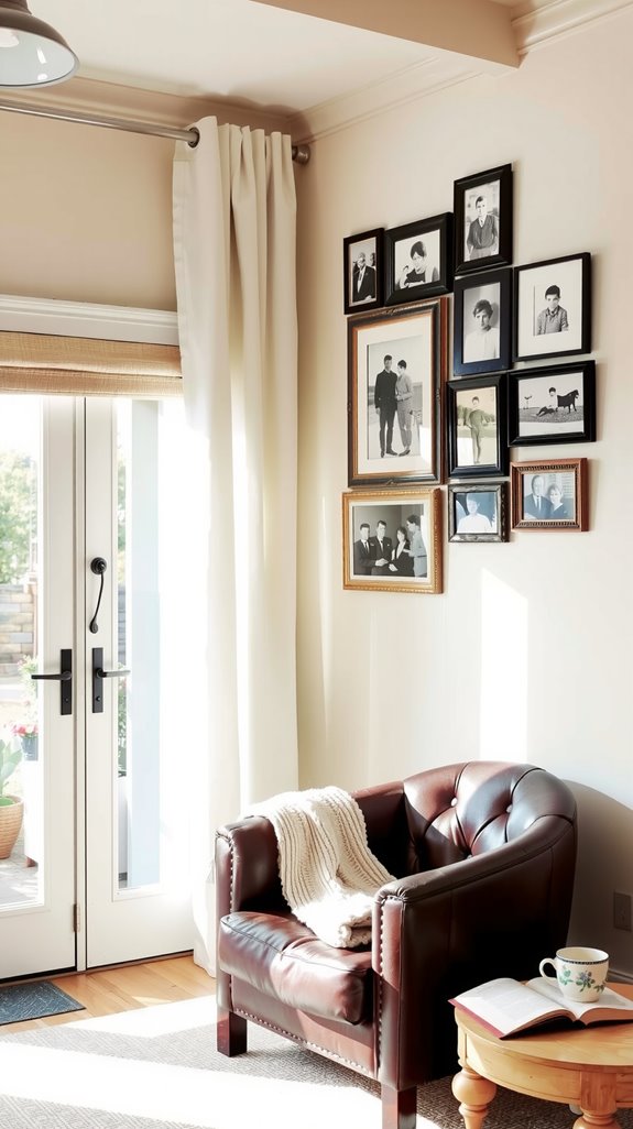 framed photos as art