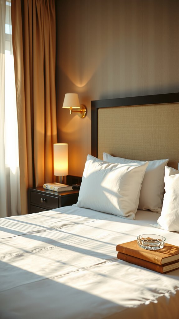 layered warm lighting ambiance