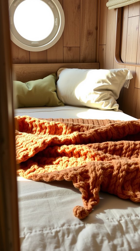 luxurious rv bedroom comfort