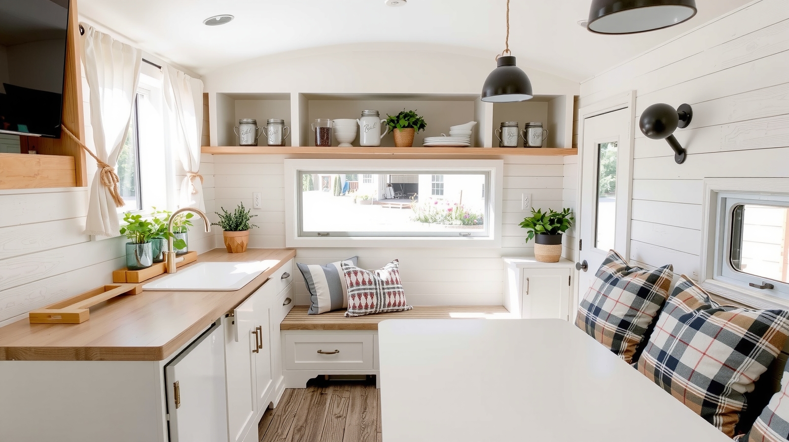 modern farmhouse rv makeover ideas