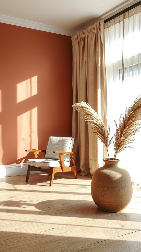 muted pinky clay elegance