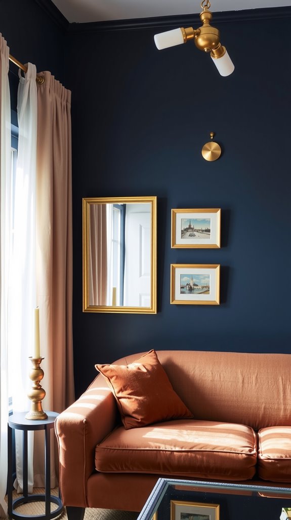 timeless navy with elegance