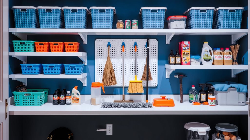 utility closet organization tips