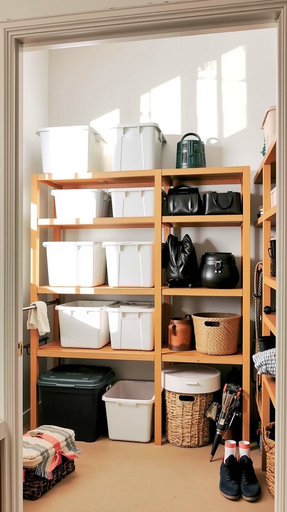 utilize vertical storage efficiently