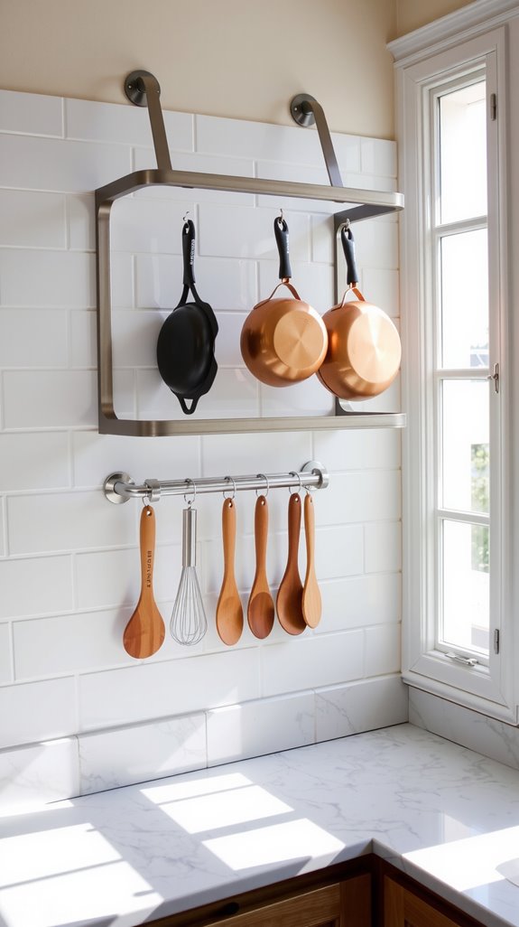 vertical storage for cookware