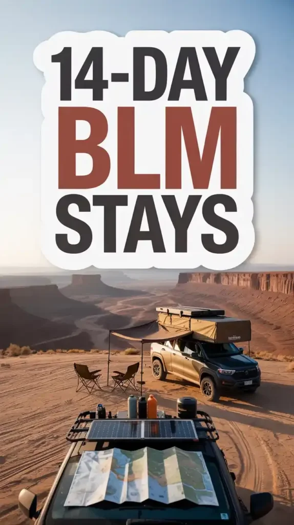 14-Day BLM Stays: How Free Dispersed Sites Support Week-Long Hubs