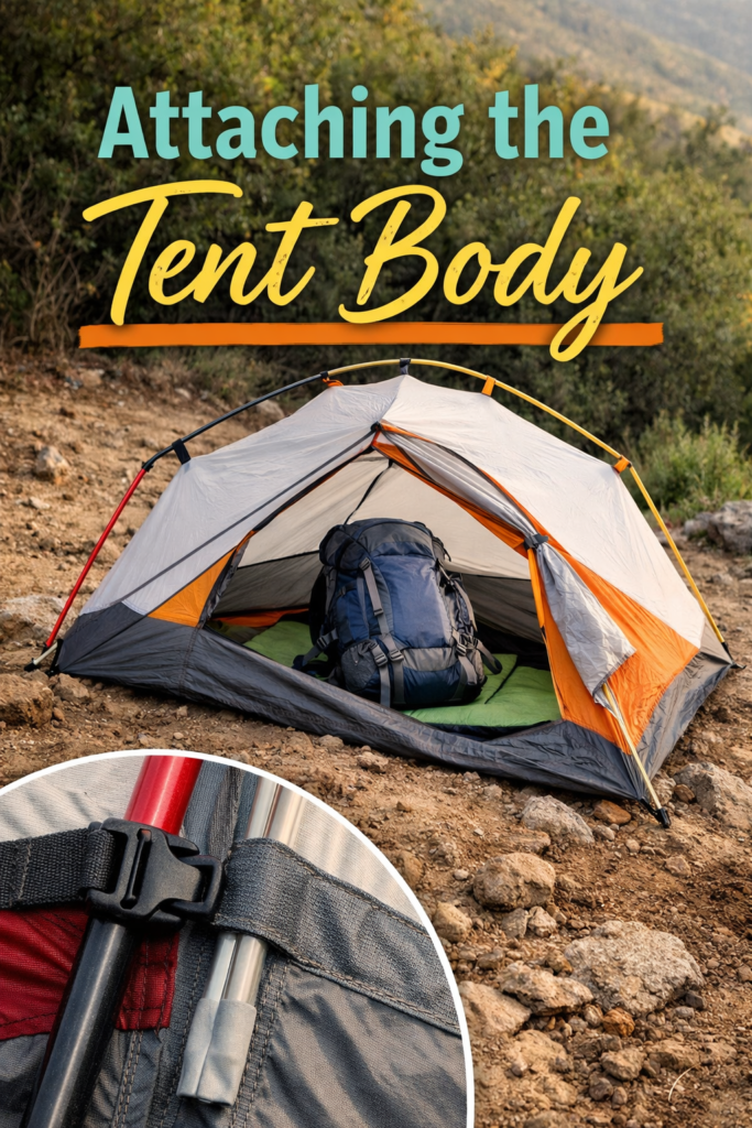 Attaching the Tent Body