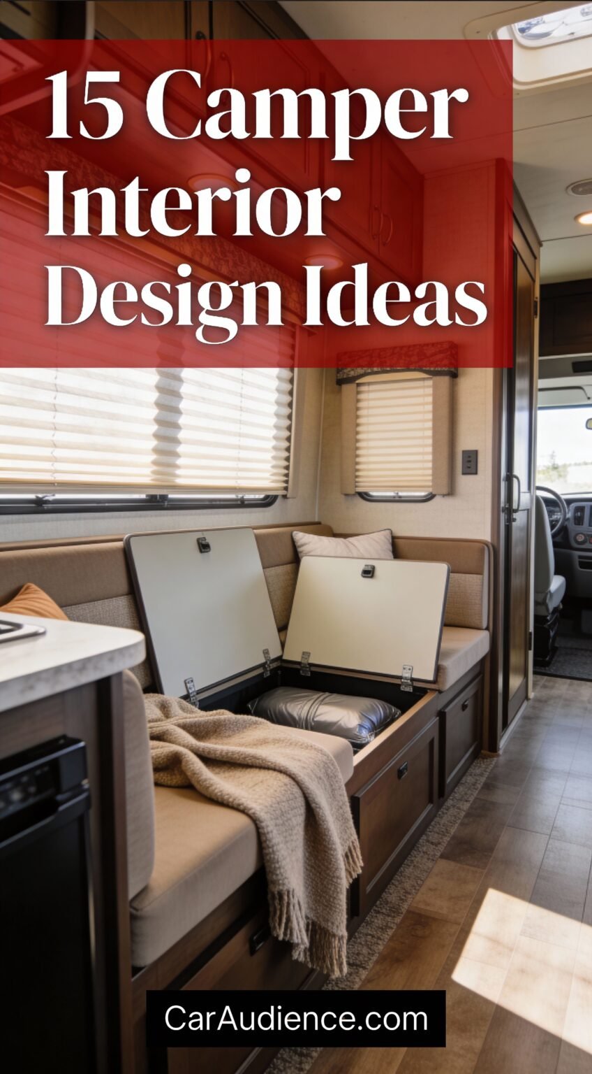 Camper Interior Design: How to Decorate Every Area of Your RV - CarAudience