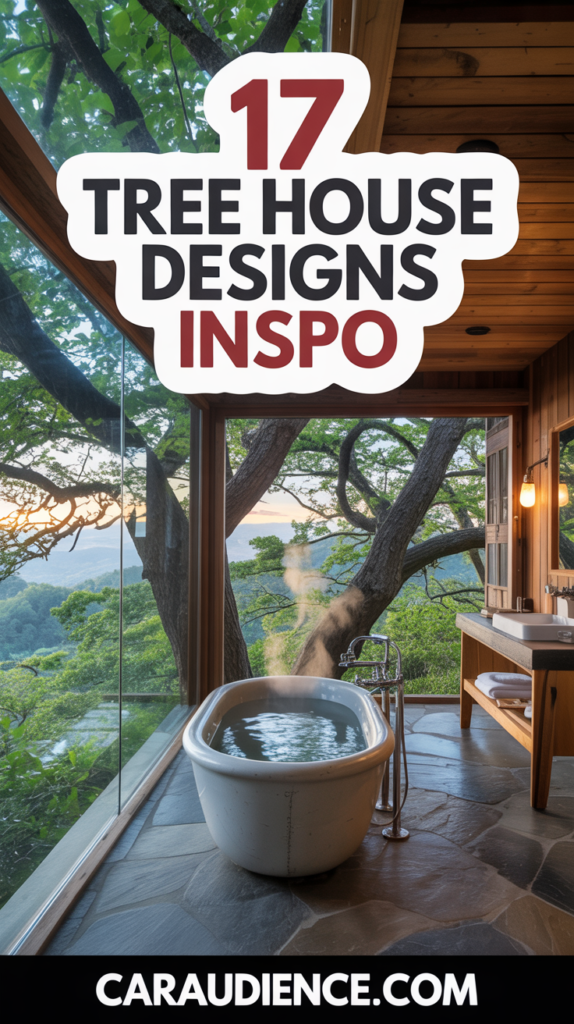 17 Tree House Designs That Turn Bathing Into an Experience