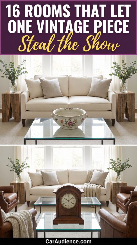 16 New Classic Living Rooms Built Around a Single Vintage Piece