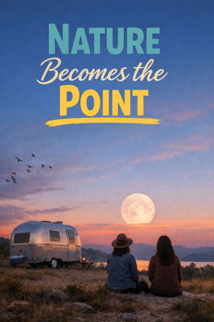 Nature Stops Being the Backdrop and Becomes the Point