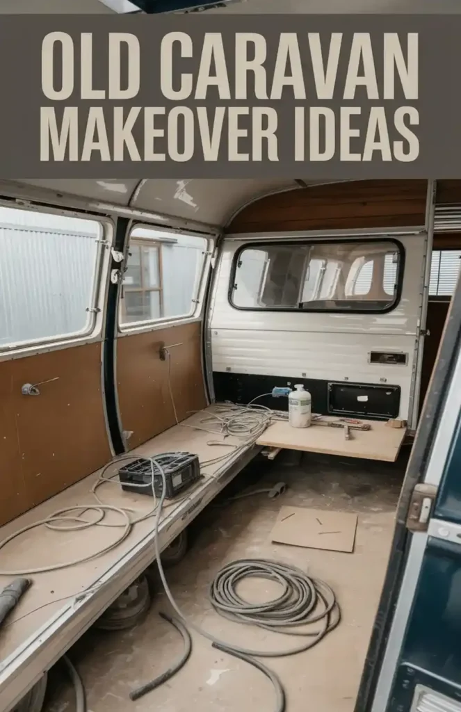 Old Caravan Makeover Ideas to Modernize Outdated Layouts and Interiors