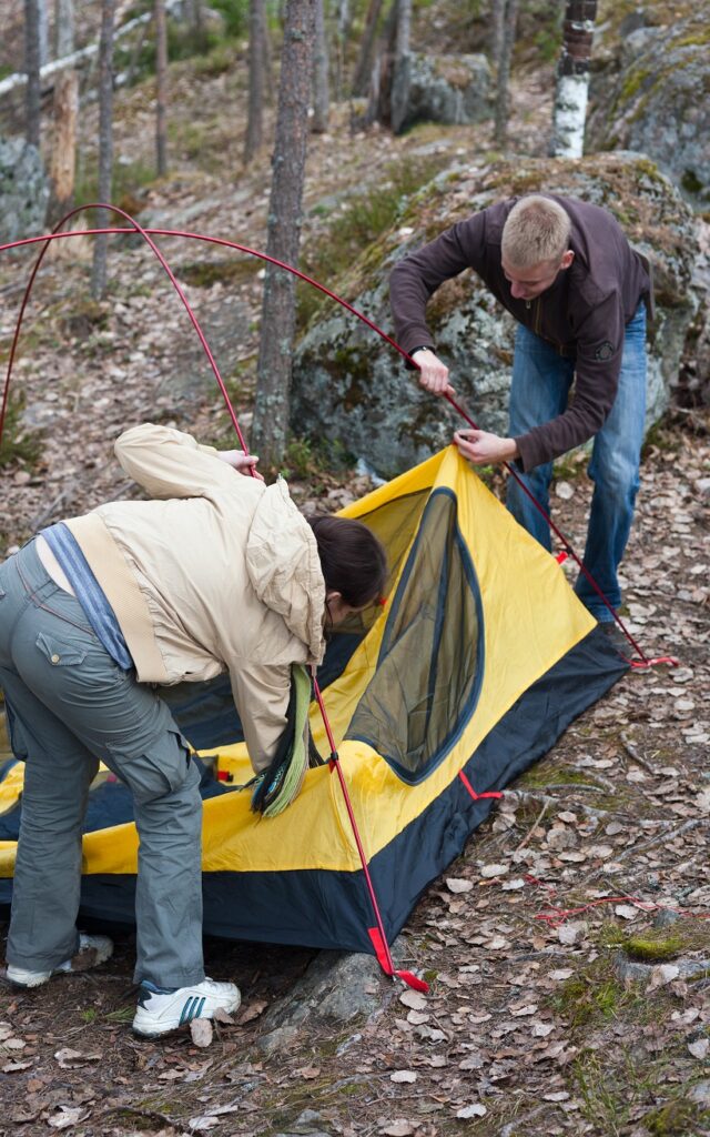 Choose the Right Spot Before You Touch the Tent