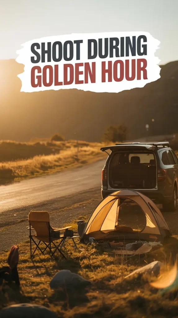 Shoot During Golden Hour for Warm, Soft Light