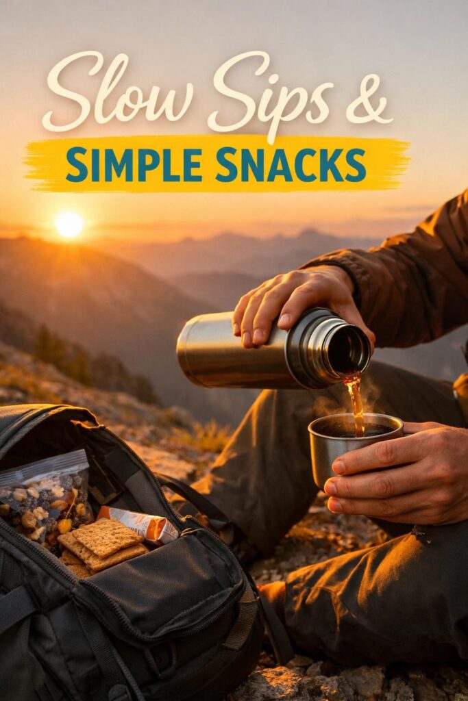 Slow Sips & Simple Snacks