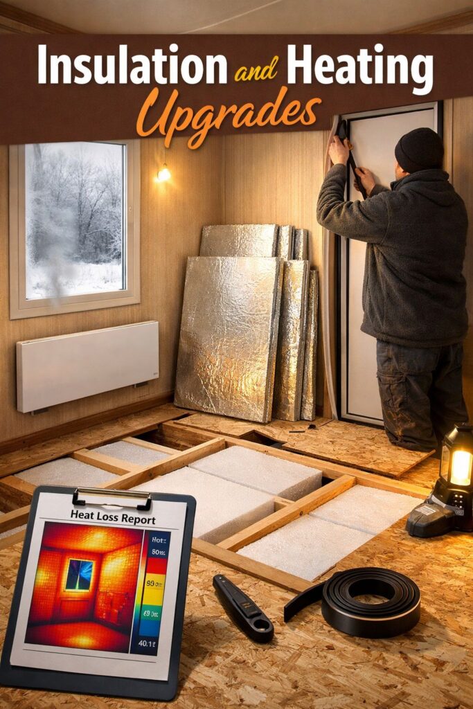 Start With High-Impact Insulation and Heating Upgrades