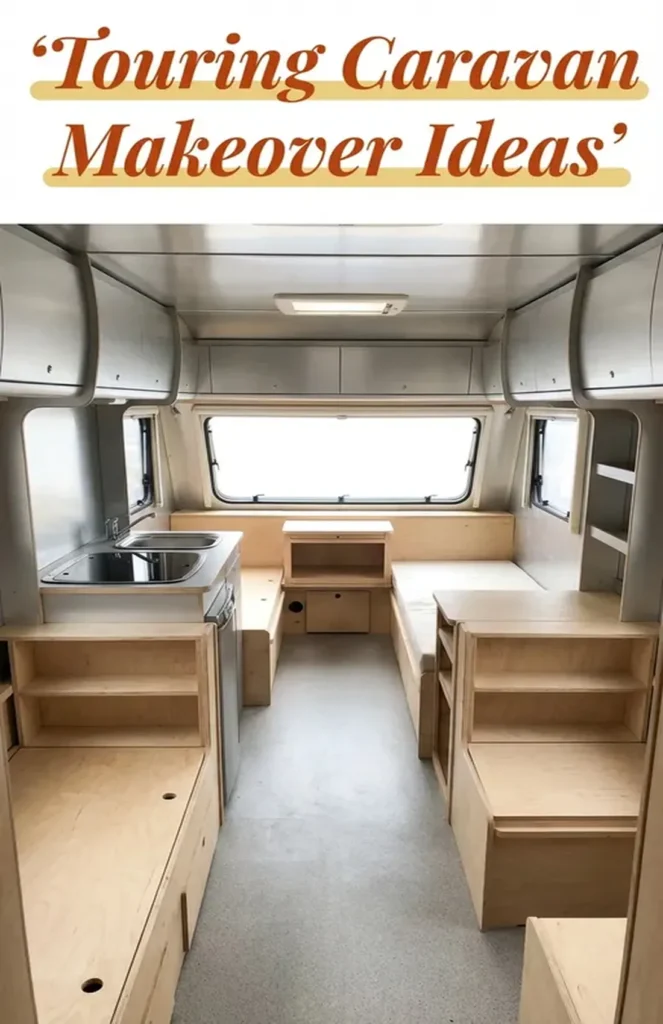 Touring Caravan Makeover Ideas Designed for Lightweight Travel and Flexibility