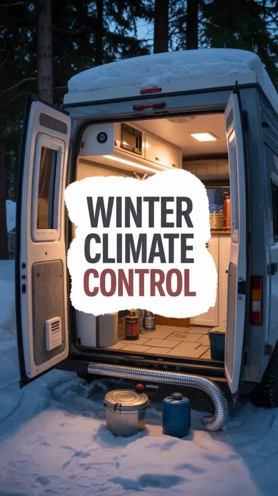 Winter Climate Control: Thermal Mass and Gap Sealing