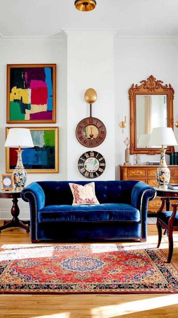 anchor piece establishes balance