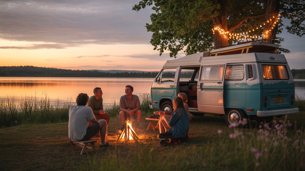 15 Roadside Camping Moments That Feel Cinematic and Unplanned