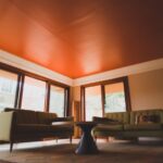 16 Living Rooms That Prove Color-Drenched Ceilings Actually Work