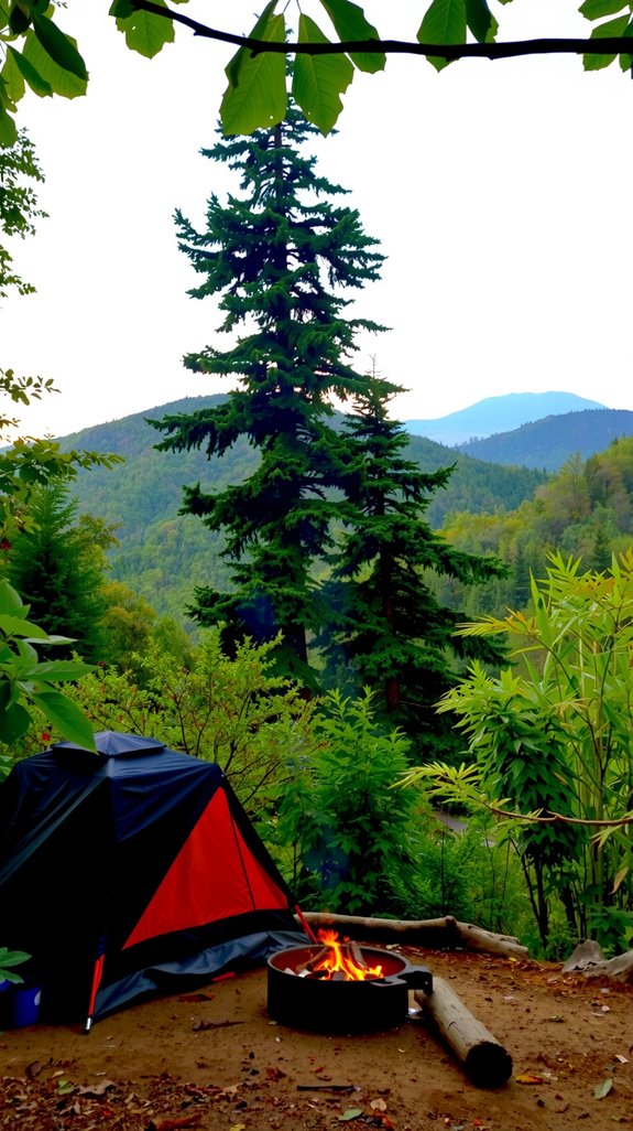 elkmont campground hiking access