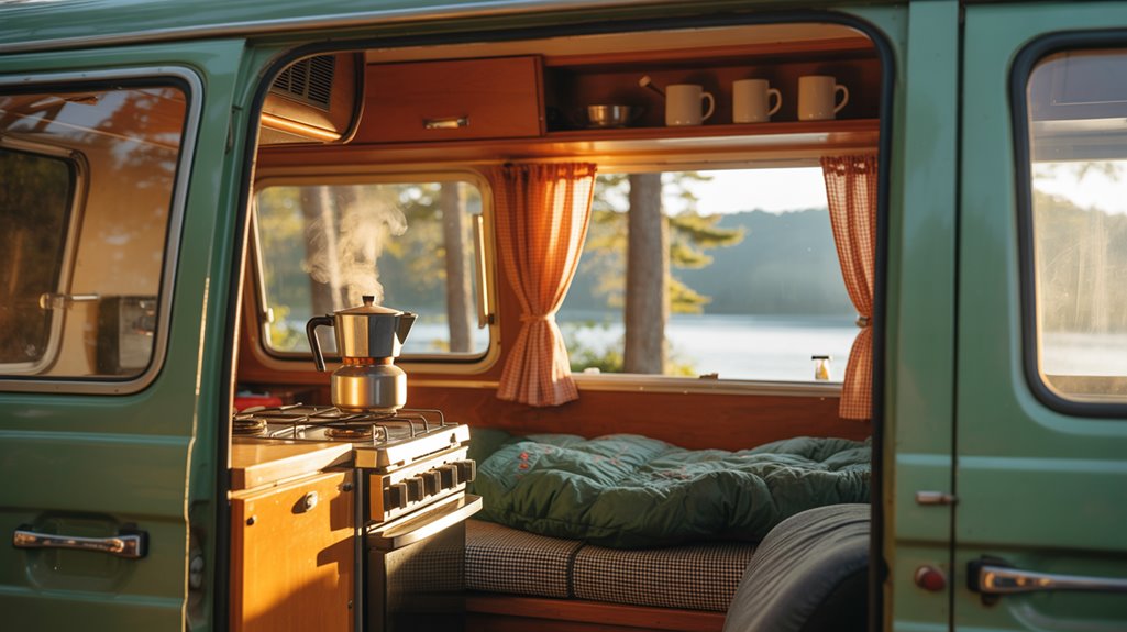 How Living in a Retro Camper in Nature Changes the Way You Camp, Cook, and Wake Up