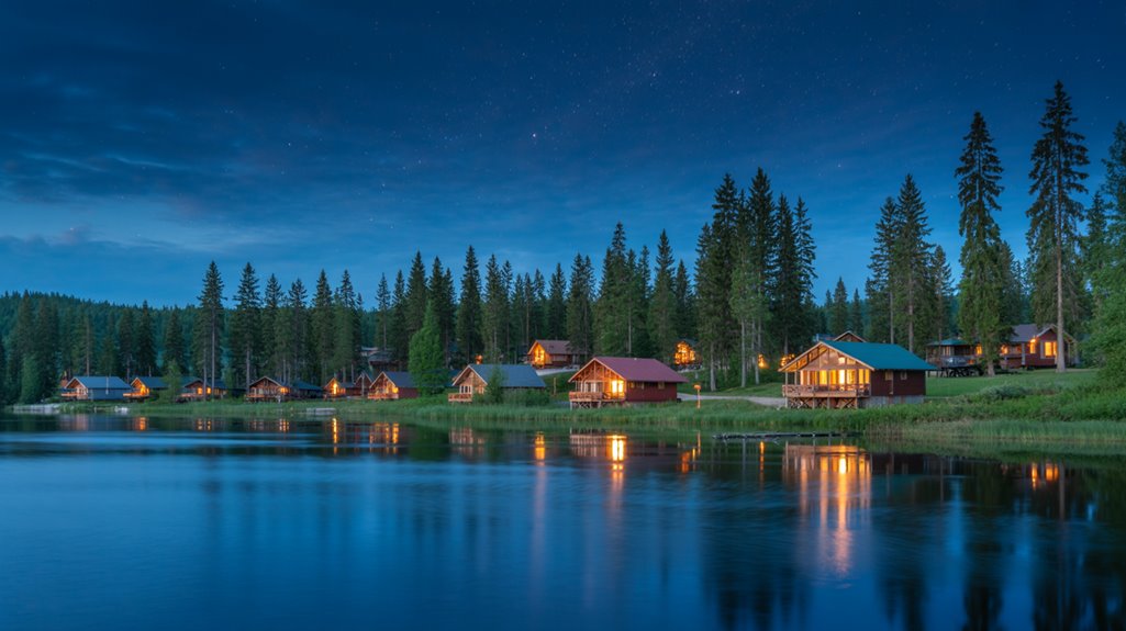 17 Cabins That Look Best After Sunset