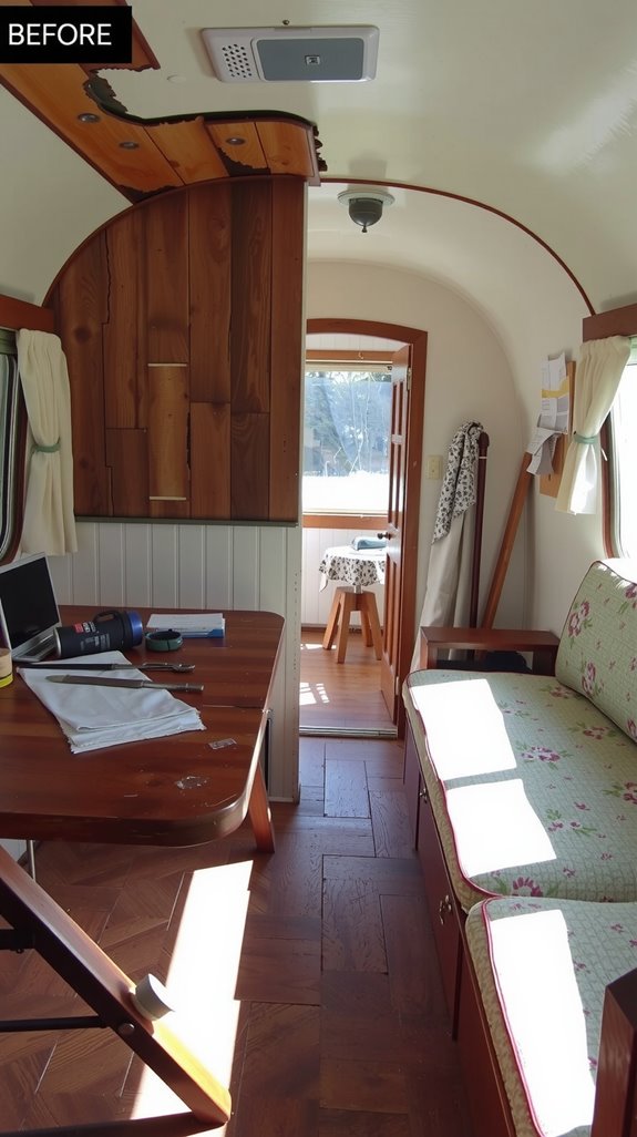interior caravan renovation essentials