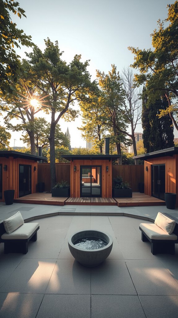 multi generational courtyard living