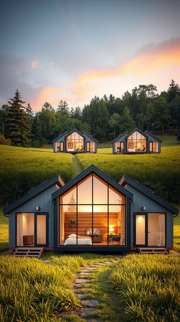 shed roofs maximize daylight efficiency