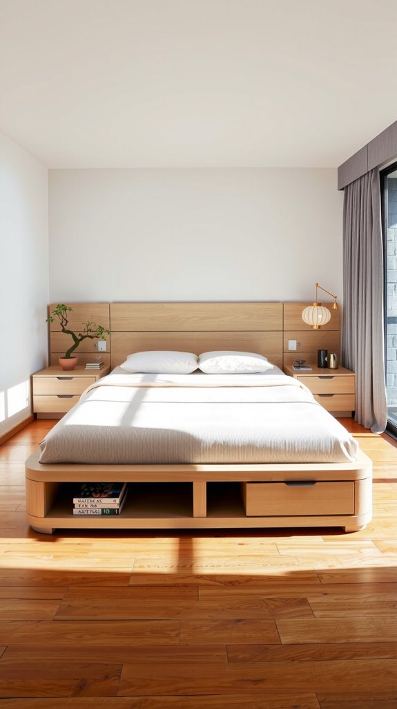 space efficient bed design