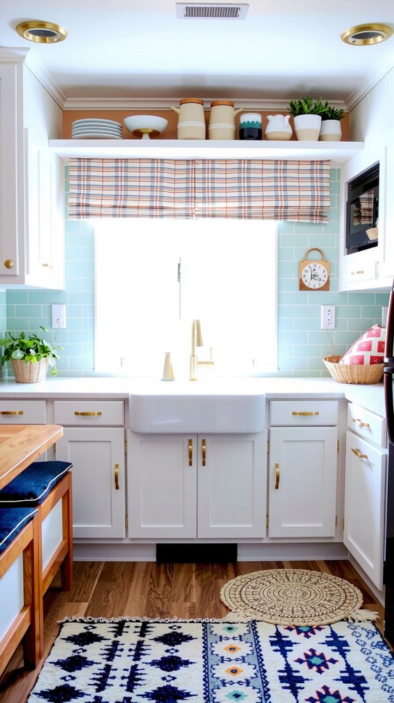 stylish rv kitchen transformation