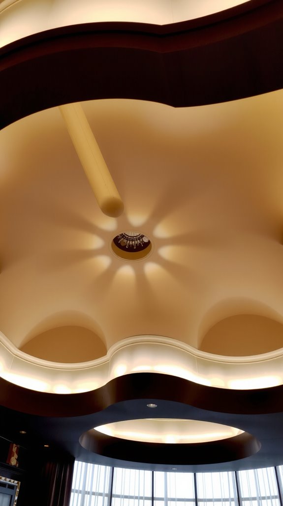 wave ceiling design options