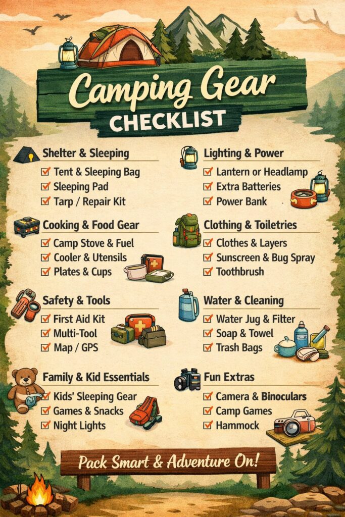 Camping Gear Guide: What You Actually Need for Every Type of Camping 