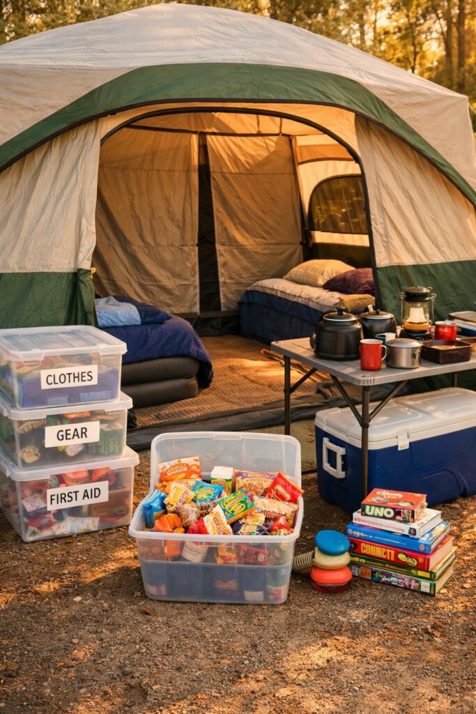 Camping Must Haves for Families