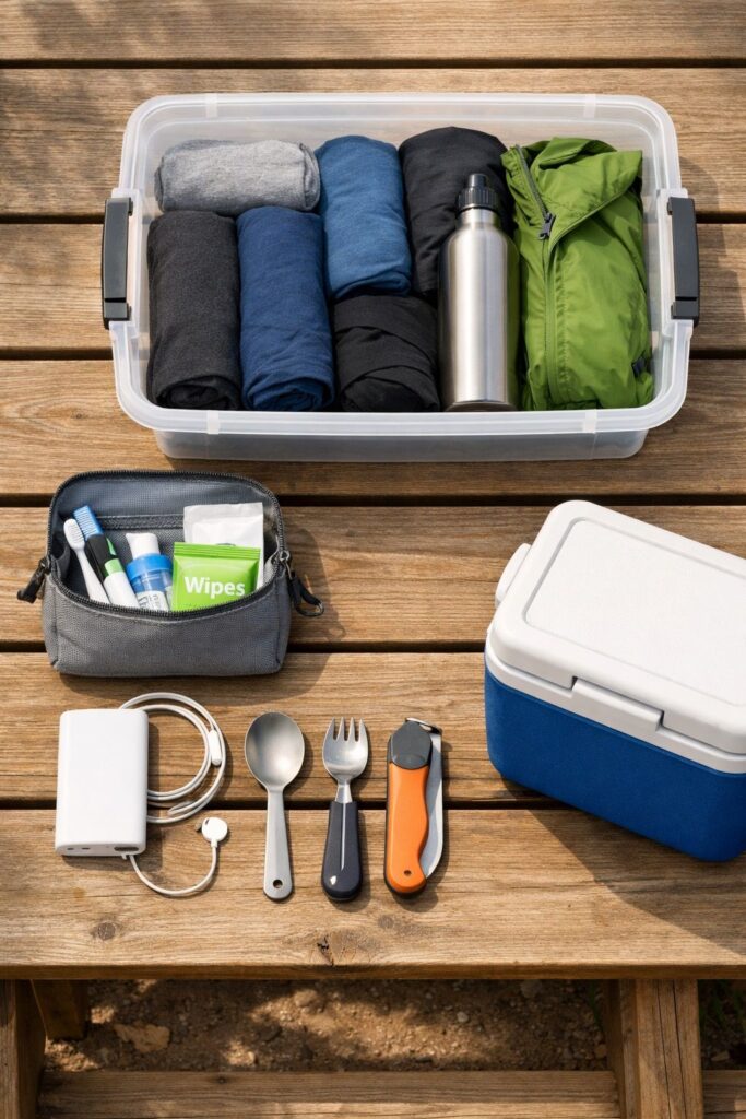 Camping Necessities List (Beginner-Friendly Checklist)