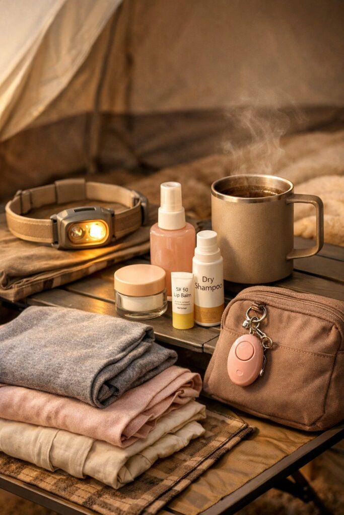 Camping Necessities for Women (Thoughtful, Practical Add-Ons)