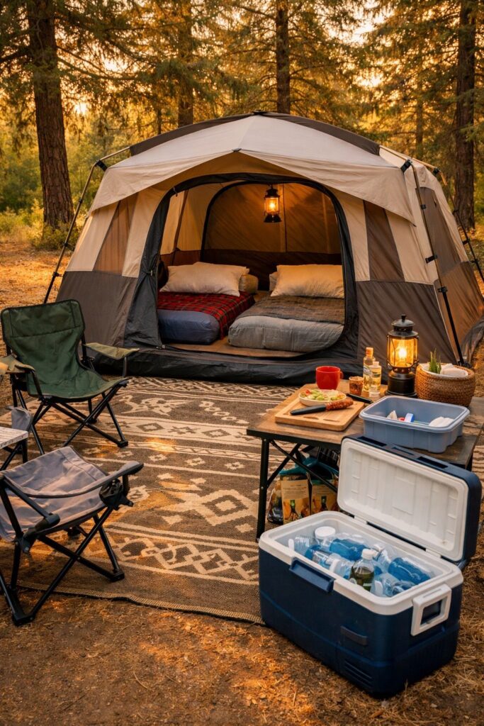 Car Camping Necessities (Comfort-Focused Essentials)