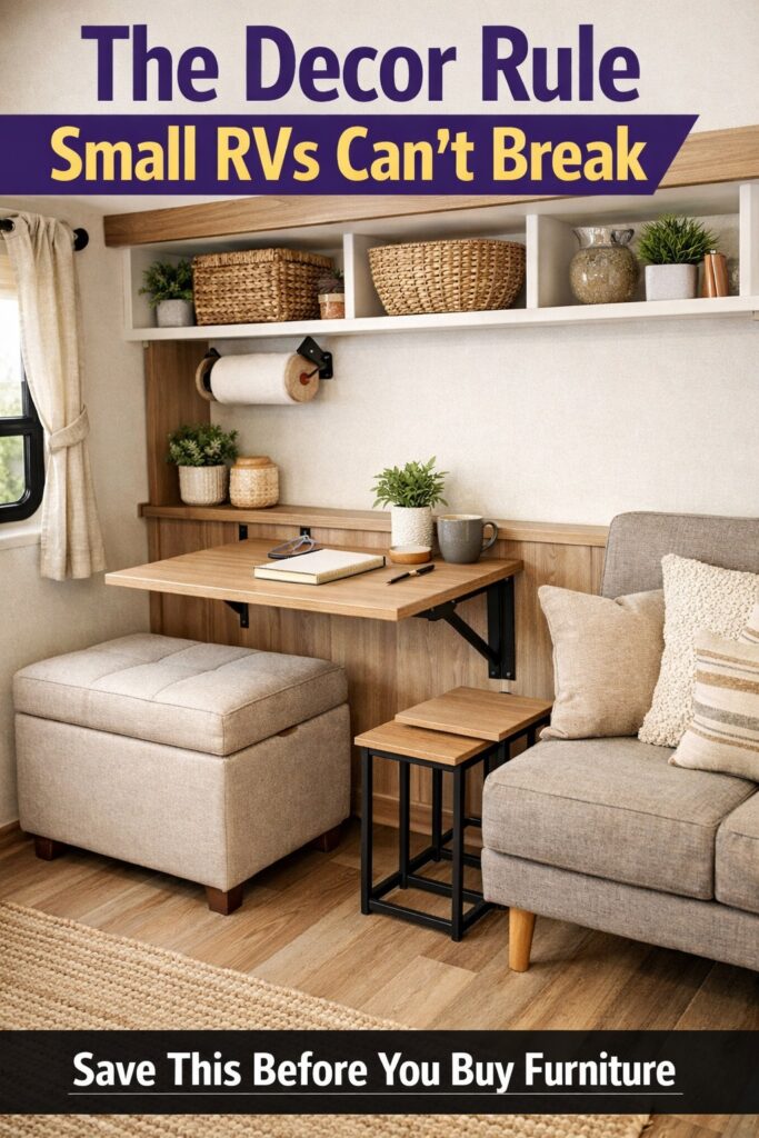 Small RV Decorating Ideas That Make Tight Layouts Feel Bigger