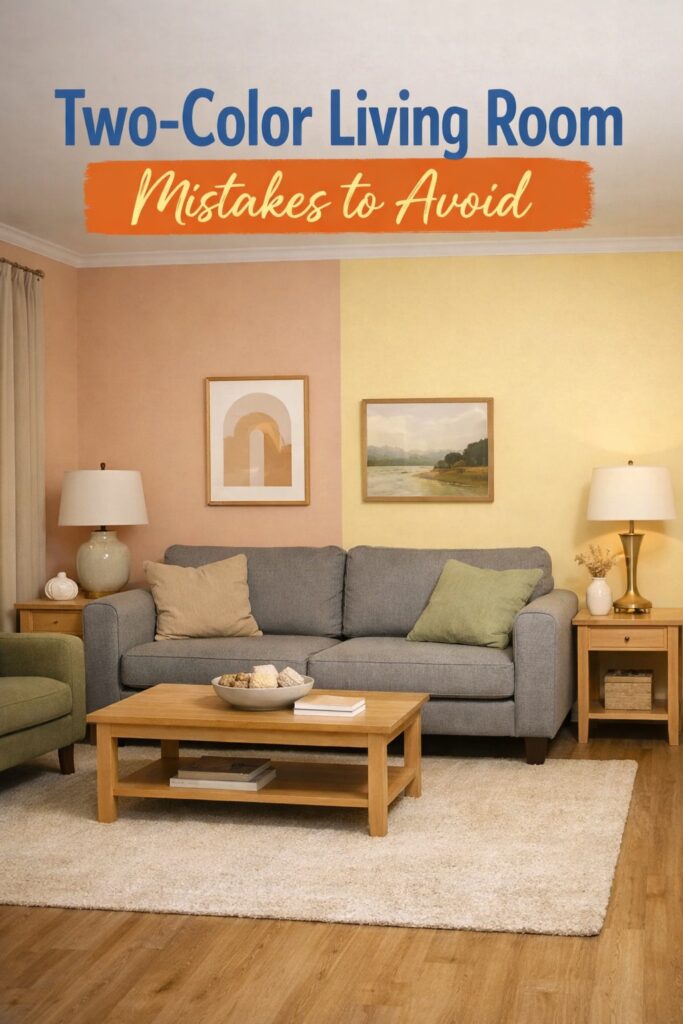 Two Color Combination for Living Room (Easy Pairings That Always Work)