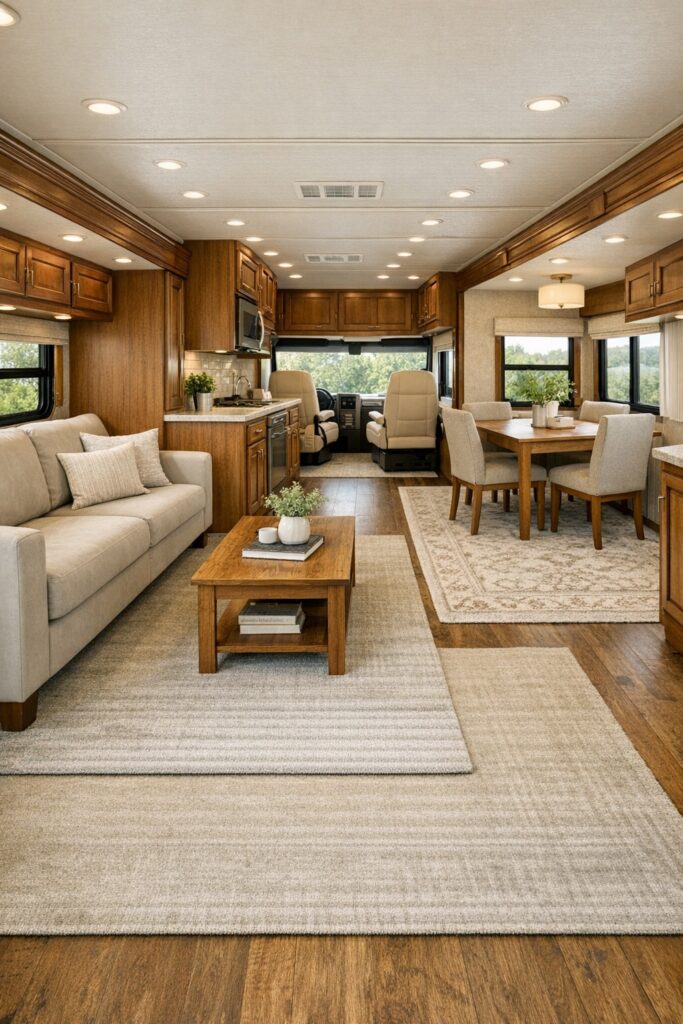 Decorating a Class A Motorhome for a Residential Feel
