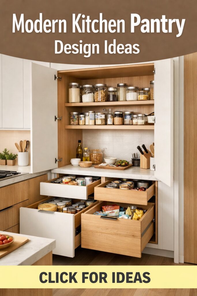 Kitchen Pantry Design Ideas for Modern Homes