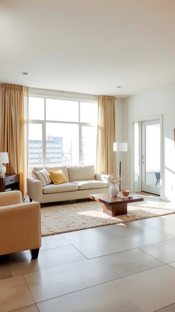 Modern neutral living room color ideas