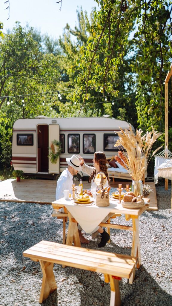 Start With an Outdoor Rug to Anchor the Space