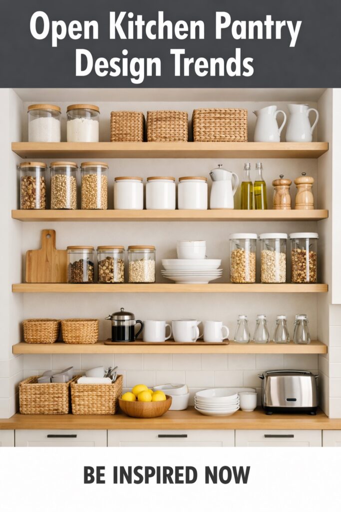 Open Kitchen Pantry Design Trends