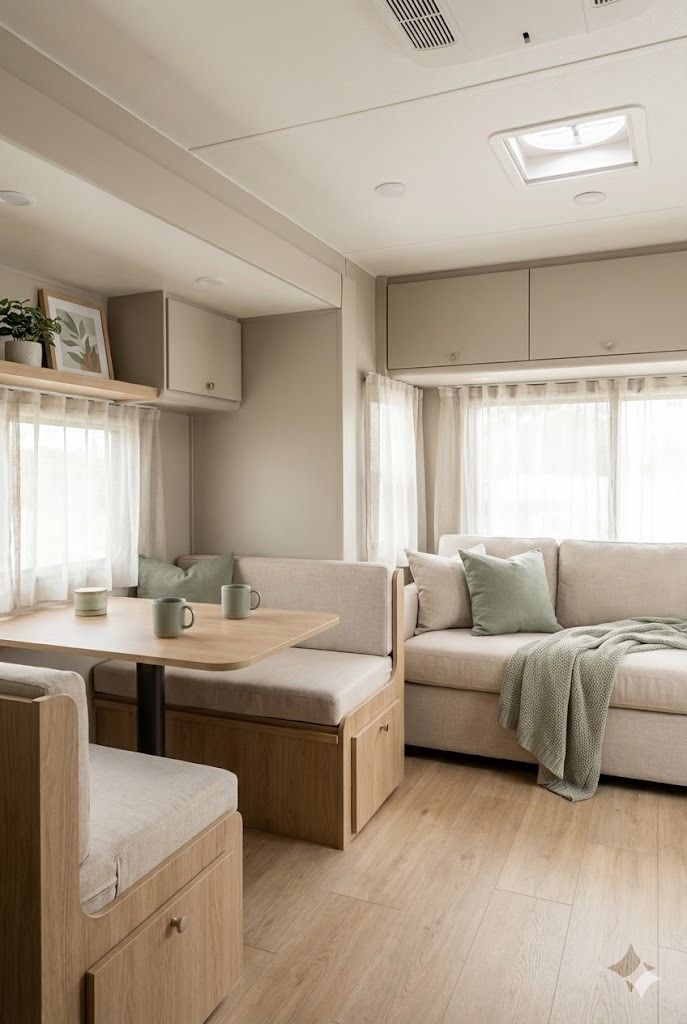 RV Interior Color Schemes That Completely Transform the Space