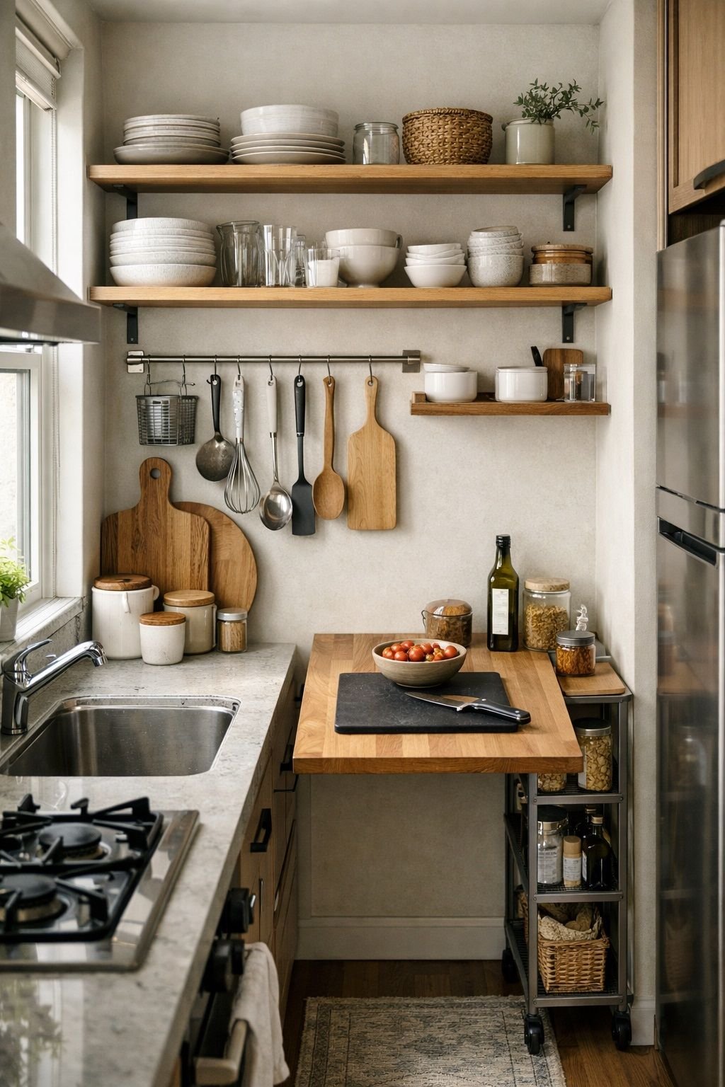 Smart Small Kitchen Decor Ideas for Apartments, Rentals, and Tight ...