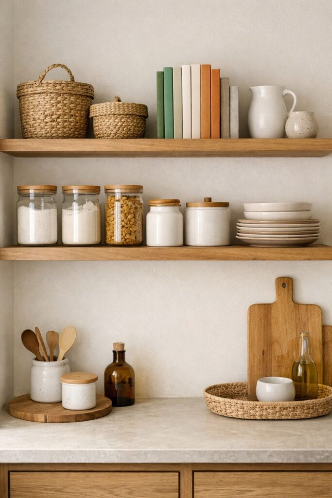 Small Kitchen Storage Decor That Looks Intentional